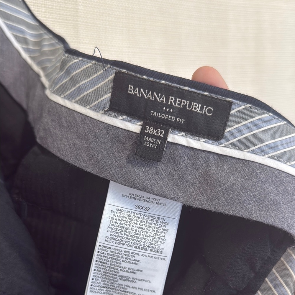 Men's fitted trousers - Picture 3 of 3